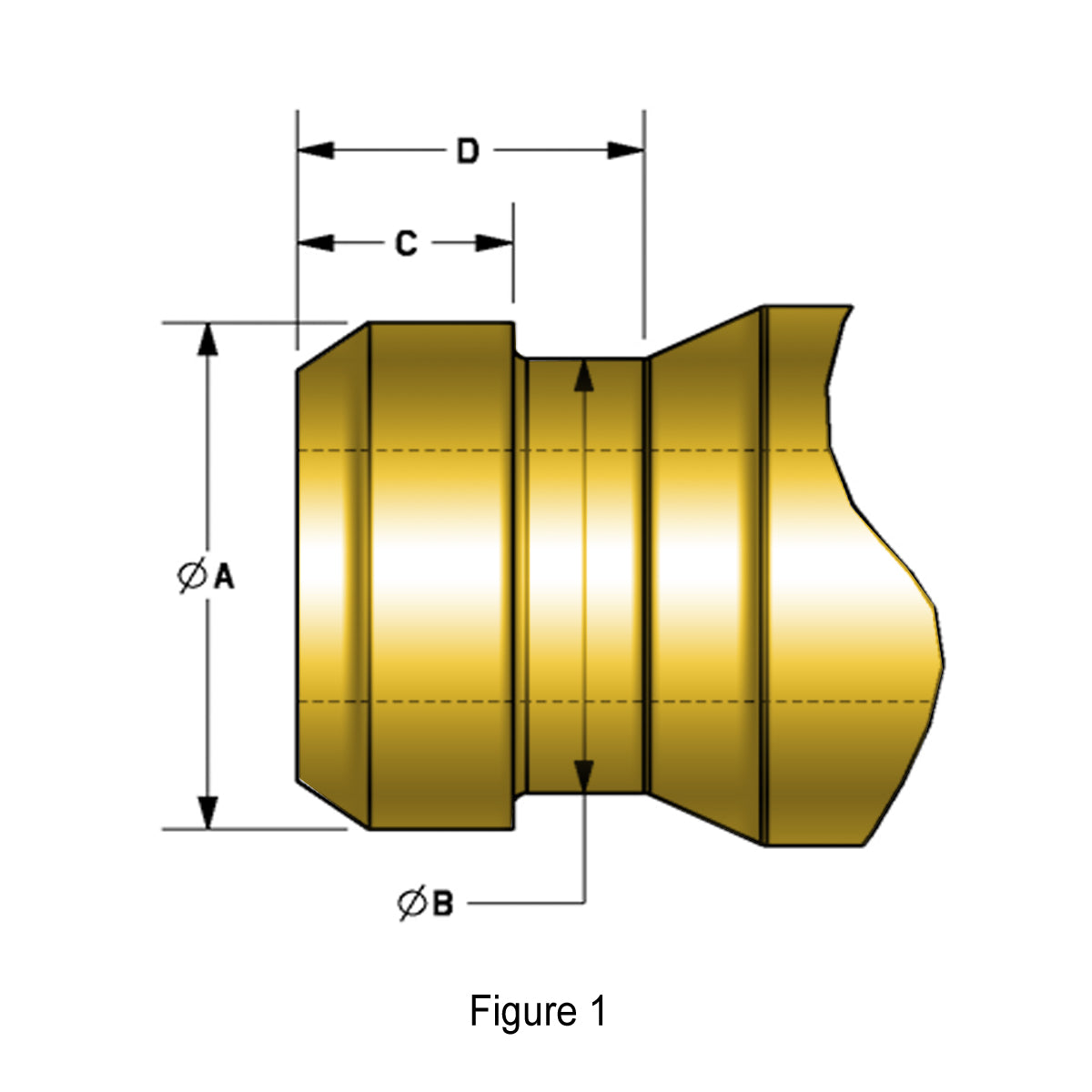 Seal, Red Viton, 6.5mm Stem x 0.475" Guide Seal Detail, Various Honda® Applications