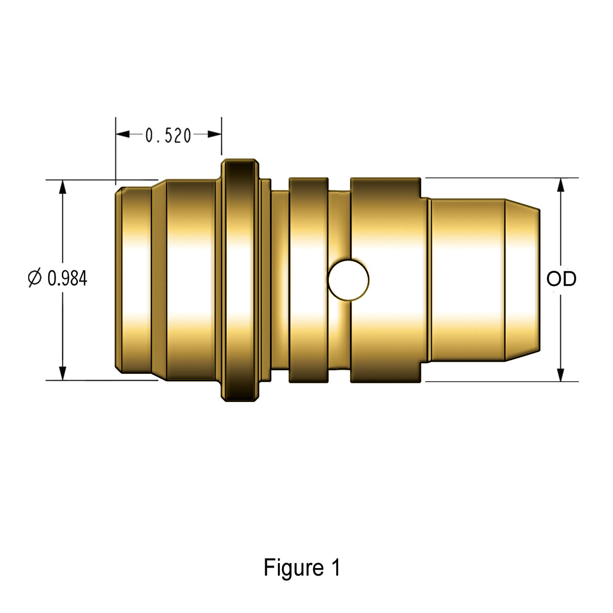 Tappet Block, Bronze, Triumph®, Pre-Unit 500 / 650, 1946-1968