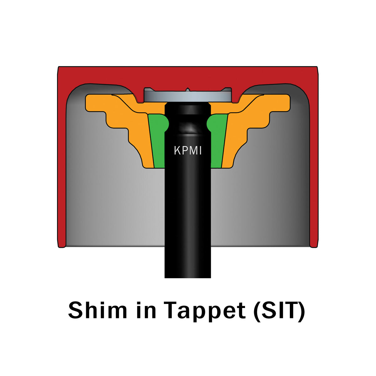 Shim-in-Tappet Spring Kit, Titanium, 0.380" Lift, Arctic Cat®, Various 1056cc Twins, 2008-2016