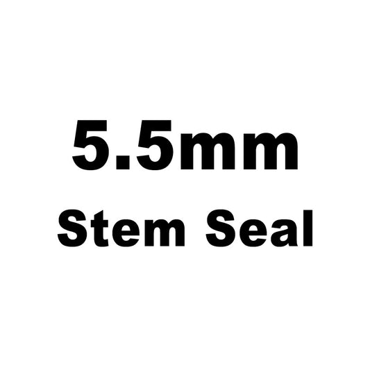 Seal, Red Viton, 5.5mm Stem X 0.325" Guide Seal Detail, Various Applications