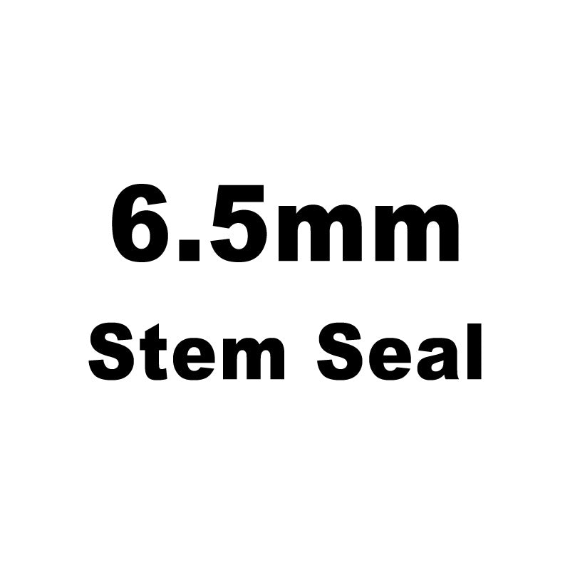 Seal, Red Viton, 6.5mm Stem x 0.475" Guide Seal Detail, Various Honda® Applications