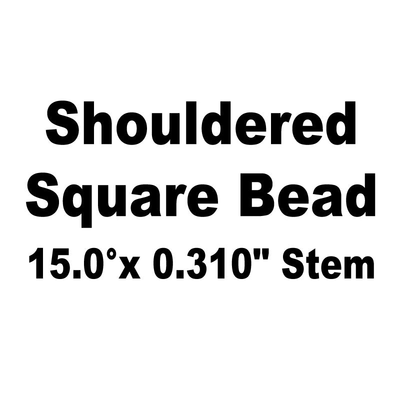 Keeper, HT Steel, 0.310" Stem x 15.0°