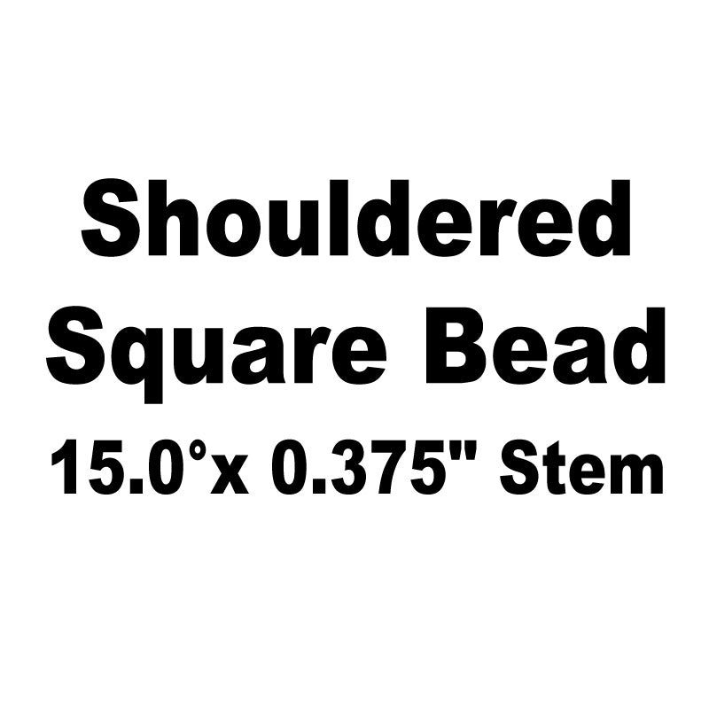 Keeper, HT Steel, 0.375" Stem x 15.0°