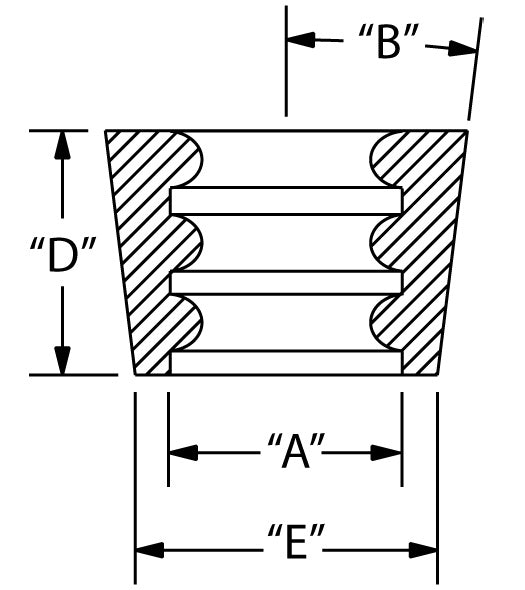 Keeper, HT Steel, 0.275" Stem x 7.0°, Various HD® Applications