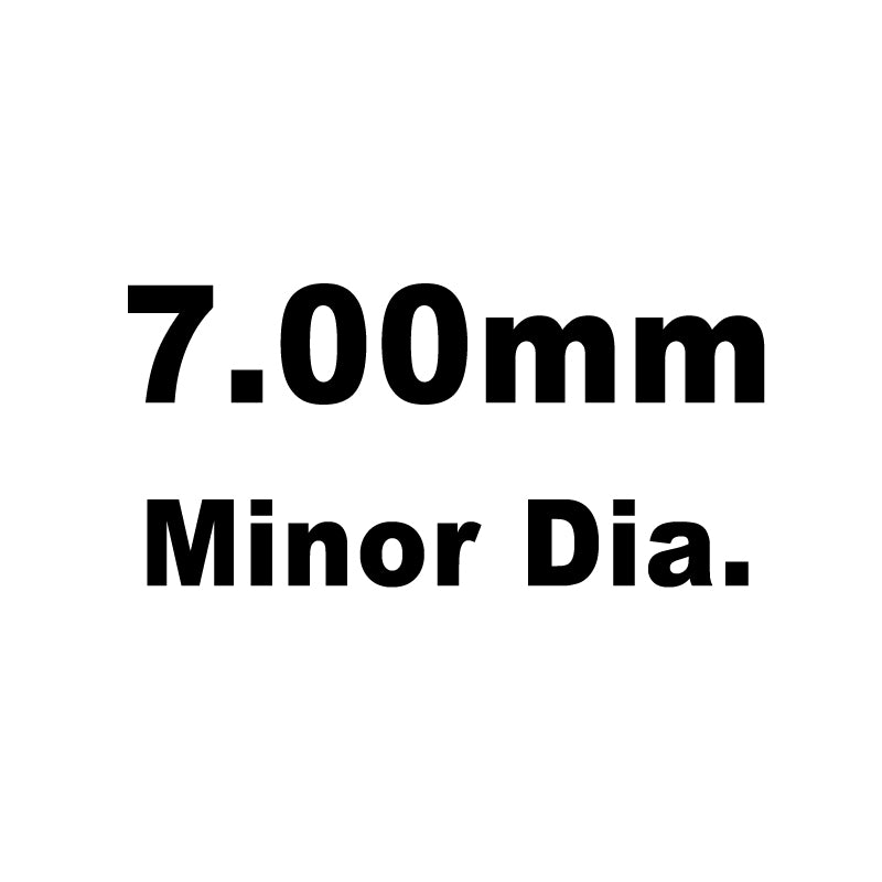 Lash Cap, HT Steel, 7.00mm Minor Dia.