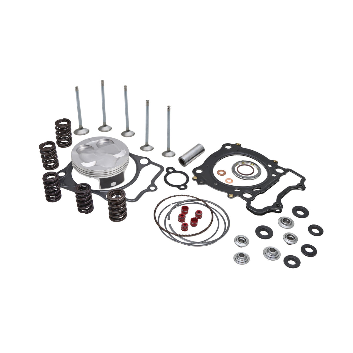 Caltric Intake & Exhaust Valve Set For Yamaha YFZ450 2004-2009 | 5 Valves (3 Intake, 2 Exhaust)