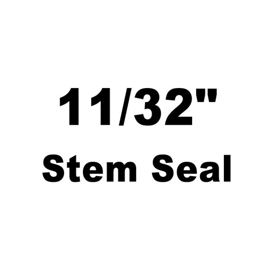 Seal, PC Style, 11/32" Stem x 0.500" Guide Seal Detail