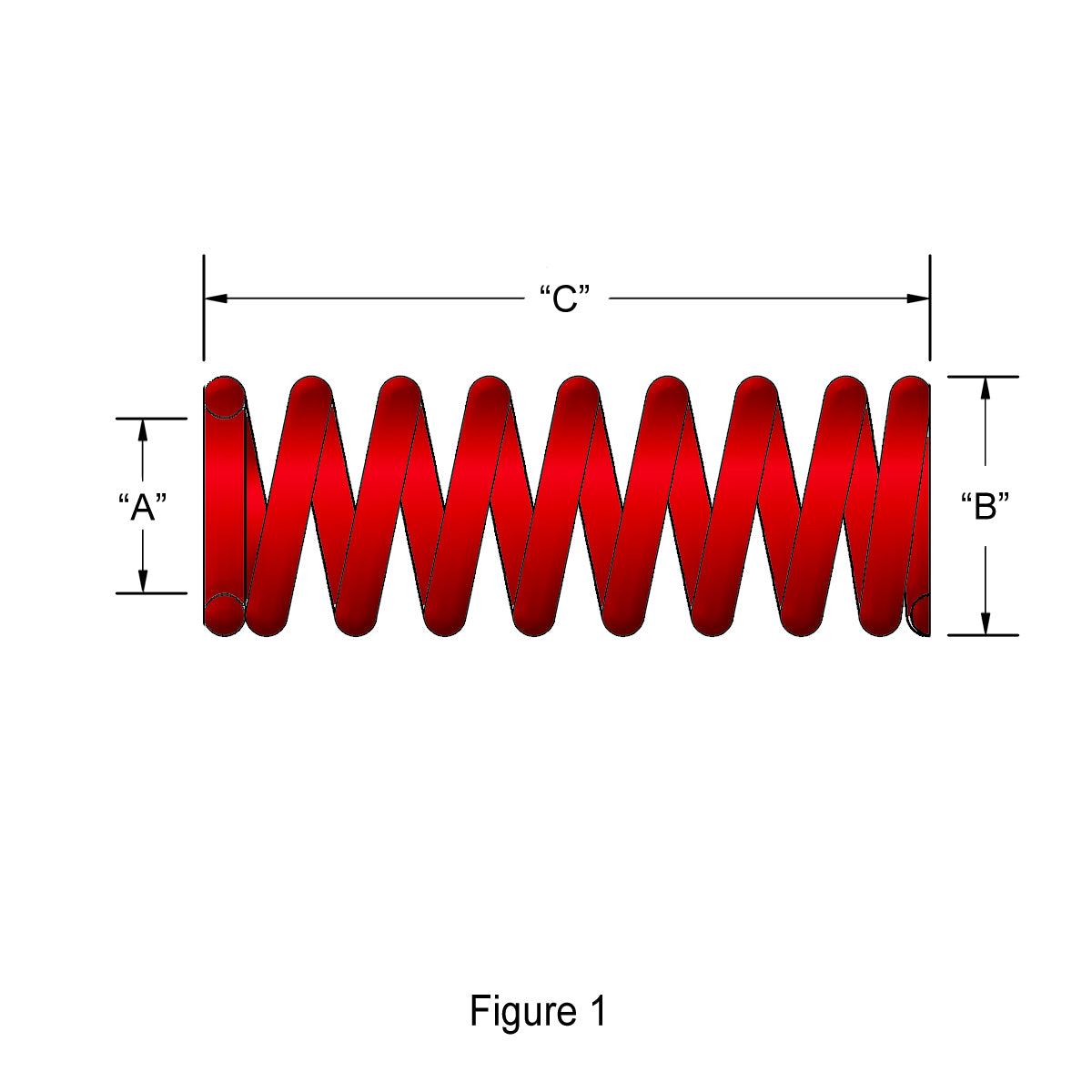 Clutch Spring, Cr-Si, Red Powdercoat, Various HD® Applications