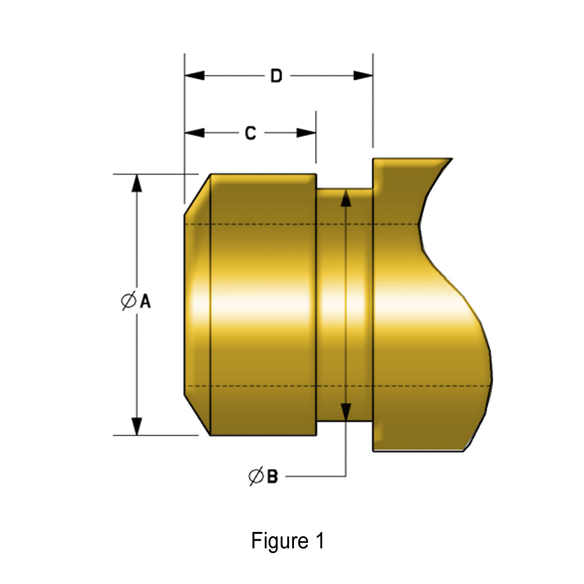 Seal, Red Viton, 5/16" Stem x 0.480" Guide Seal Detail, Various Applications