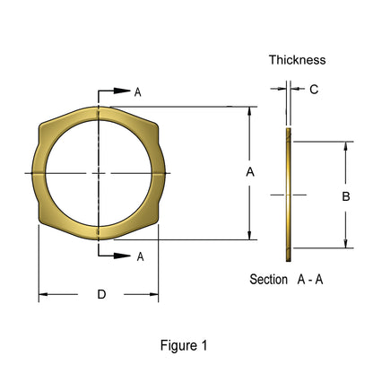 Thrust Washer, Crankshaft, Various BSA® Applications