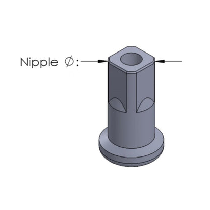 Spin True® Spoke Wheel Weights, 0.25oz, Refill Packs, Chrome Plated Stainless Steel for Small Nipples (Pkg. of 10)