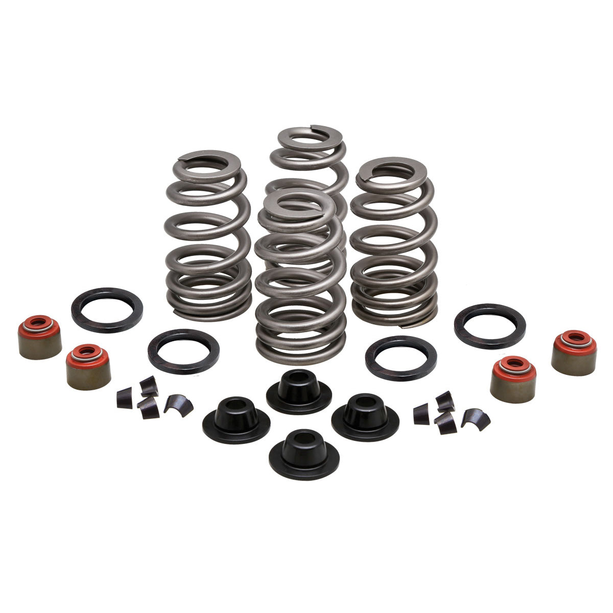 Beehive Spring Kit, High Perf., Steel, 0.660" Lift, Various HD® Applications