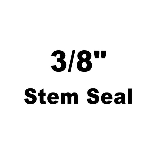 Seal, Red Viton, 3/8" Stem x 0.562" Guide Seal Detail, Various HD® Applications