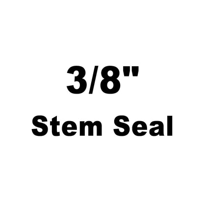 Seal, Red Viton, 3/8" Stem x 0.562" Guide Seal Detail, Various HD® Applications