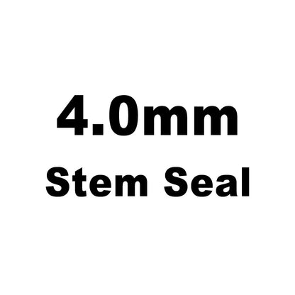 Seal, Red Viton, 4.0mm Stem x 0.315" Guide Seal Detail, Various Applications