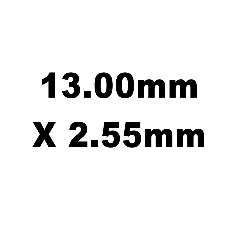 Valve Adj. Shims, HT Steel, 13.0mm X 2.55mm