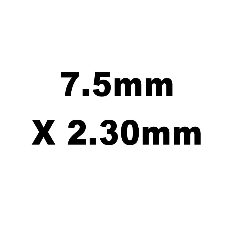 Valve Adj. Shims, HT Steel, 7.5mm X 2.30mm