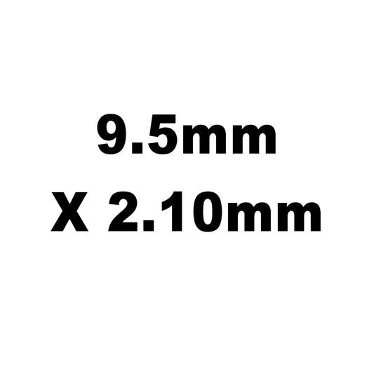 Valve Adj. Shims, HT Steel, 9.5mm X 2.10mm