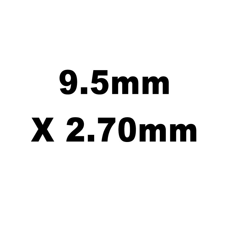 Valve Adj. Shims, HT Steel, 9.5mm X 2.70mm