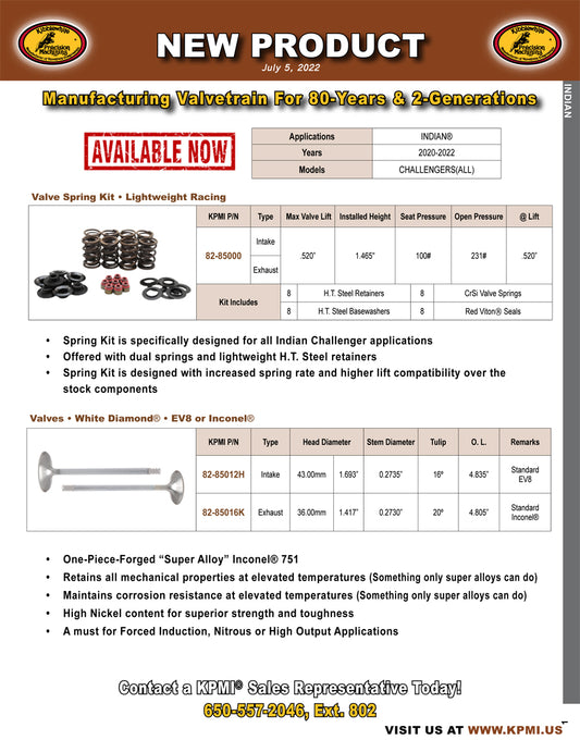 Flyer for Indian® Challengers (All) 2020-2023